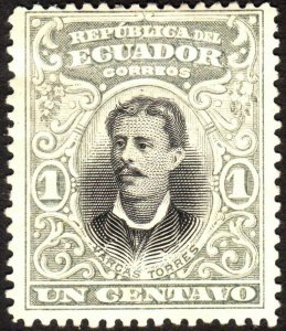 1899, Ecuador 1c, Used, Sc 137