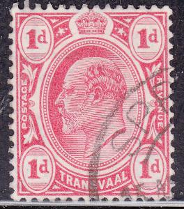 Transvaal 282 USED 1905 King Edward VII