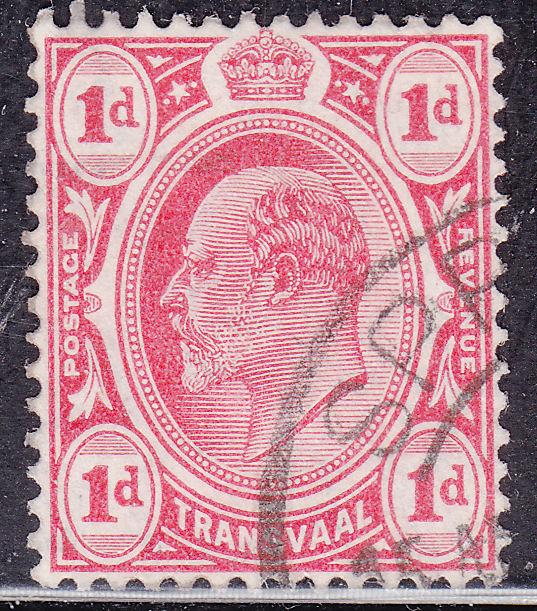 Transvaal 282 USED 1905 King Edward VII