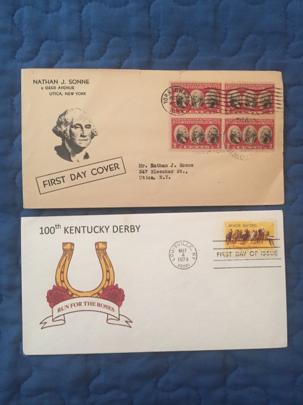 2 FDCS - 703 YORKTOWN and 1528 Kentucky Derbr