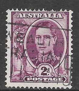 Australia 193: 2d George VI, used, F