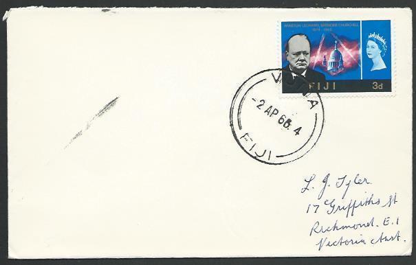 FIJI 1966 cover VUNA cds...................................................25785