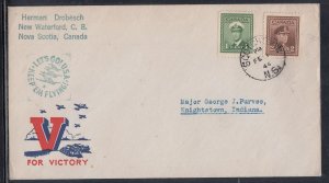 Canada - Feb 1, 1944 Scotchtown, NS CDS on War Cover