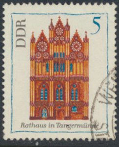 German Democratic Republic  SC# 1071  Used   Buildings   see details & scans