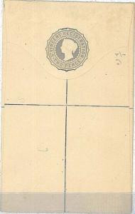 15499  ST VINCENT -  POSTAL  History - STATIONERY  REGISTERED COVER : H & G  # 1