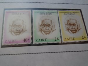 Zaire  #  953-58  MNH  Albert Einstein