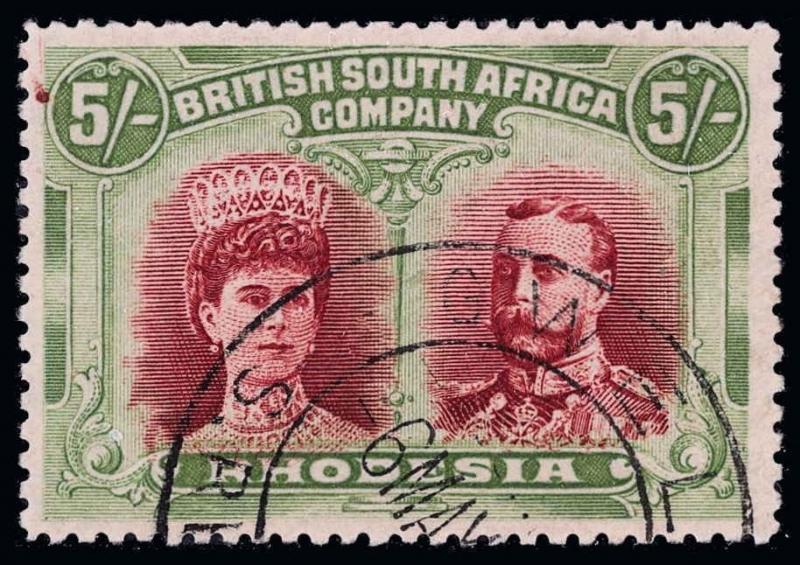 Rhodesia Scott 115 Gibbons 160a Used Stamp