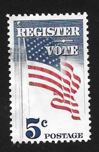SC# 1249 - (5c) - Register to Vote, used single