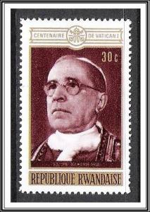 Rwanda #392 Popes MNH