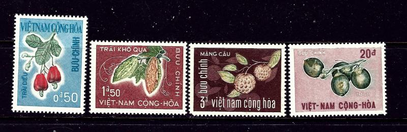 South Vietnam 301-04 MNH 1967 set