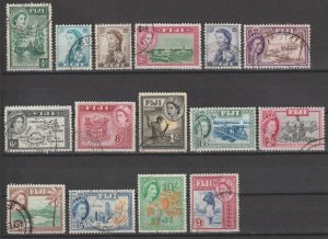 FIJI 1954/9 SG 280/95 USED Cat £35