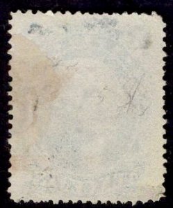 US Stamp #35 USED w/ + $150 Orange Cancel SCV $155. Pretty Stamp.