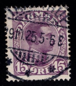 Denmark Scott 102 Used stamp