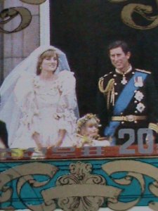 KOREA STAMP-1981-SC#1056 ROYAL WEDDING-LADY DIANA SPENCER CTO FULL SHEET VF