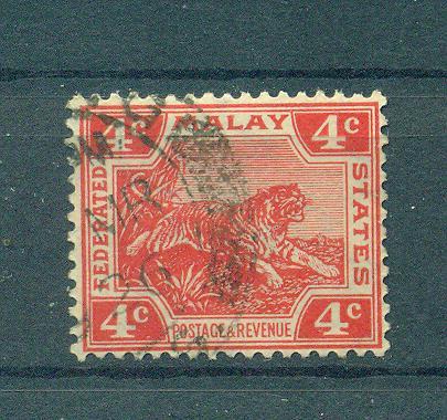 Malaya sc# 44 (4) used cat value $.25