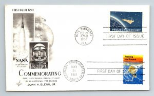 1962 Commemorating 1st American Orbital Flight - Feb 20, 1962 - F2554