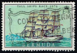 Bermuda #337 Christian Radich of Norway; Used (0.25) (3Stars)