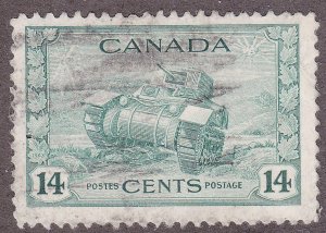 Canada 259 King George VI War Issue, Ram Tank 1943