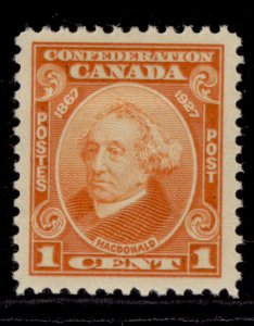 CANADA GV SG266, 1c orange, M MINT.