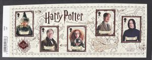 MS4151a barcode 2018 Harry Potter Miniature Sheet UNMOUNTED MINT