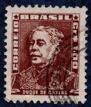 Brazil Scott #795 1cr Luís Alves de Lima e Silva (1954) Used