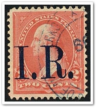 R155a 2¢ Internal Revenue Stamp (1898) Used