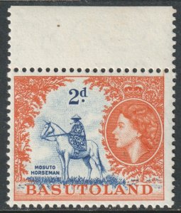 Basutoland Scott 48 - SG45, 1954 Elizabeth II 2d MH*