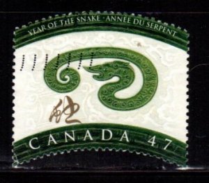 Canada - #1883 Chinese New Year (Year of the Snake)B  - Used