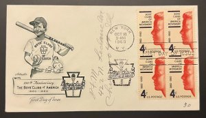 BOYS CLUBS OF AMERICA #1163 OCT 18 1960 NEW YORK NY FIRST DAY COVER (FDC) BX4