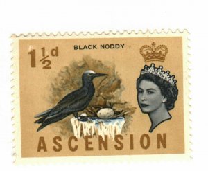 Ascension Island #76 MNH Black Noddy bird issue