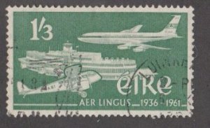 Ireland # 178, Aer Lingus Airlines 25th Anniversary, High Value Used 1/3 Cat.