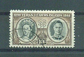 Turks & Caicos Islands sc# 100 used cat value $6.00