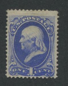 1870 US Stamp #145 1c Mint F/VF No Gum Perf 12. Catalogue Value $240