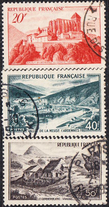 France #630-632 Used