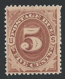 Scott J4, Original Gum, Postage Due Issues