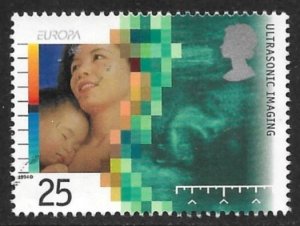 Great Britain # 1577 - Ultrasonic Imaging - used.....{BLW4}