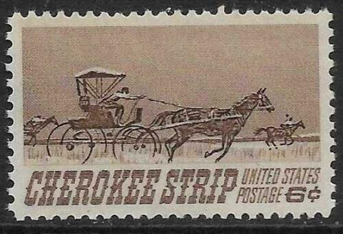 Scott 1360 US Stamp 1968 6c Cherokee Strip MNH