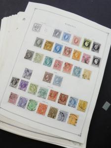 EDW1949SELL : ROMANIA Very clean Mint & Used collection on album pages Cat $2648