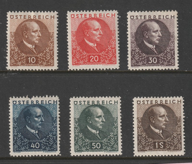 Austria the 1939 Tuberculosis set MH