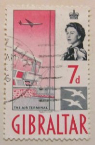 1960-62 Gibraltar A8P15F63 7d Used-