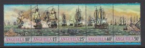 Anguilla 127-32 Sea Battles mint