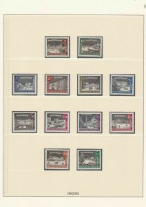 germany 1962/1963 mint stamps page ref 17714