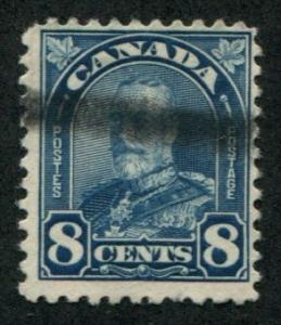 Canada SC# 171 (SG# 297) King George V 8c  Canceled
