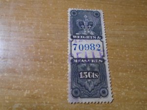 Canada Revenue stamp  van Dam  #  FWM26  used