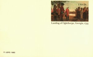 US UX94 MNH Landing of Oglethorpe, Georgia, 1733