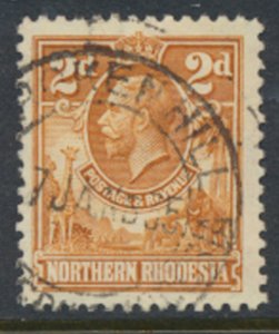 Northern Rhodesia  SG 4  SC# 4 Used  see detail and scan