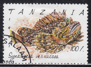 Tanzania 821 Synanceia Verrucosa 1992