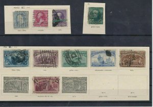 United States Stamps On Part Pages Ref: R8090