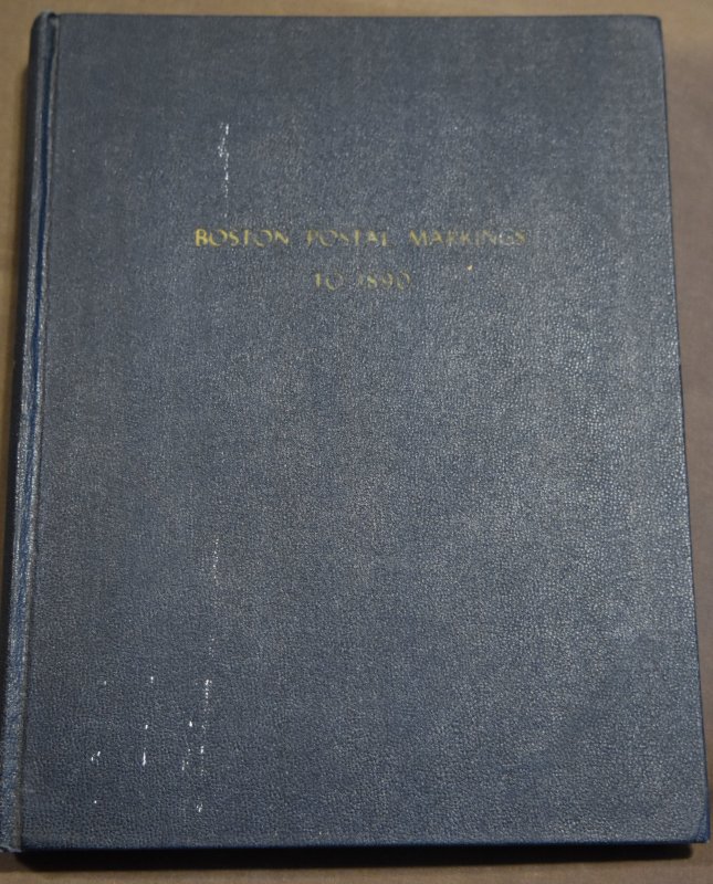 Doyle's_Stamps: 1st Edition, Boston Postal Markings to 1890, Blake & Davis