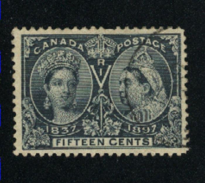 Canada #58  used  VF 1897   PD